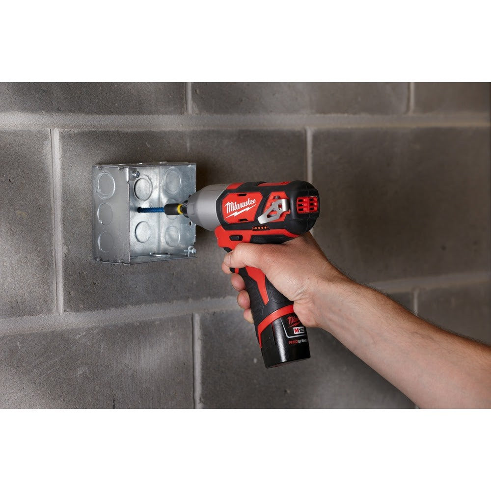 Milwaukee 2462-20 M12 1/4” Hex Impact Driver (Bare) - 6