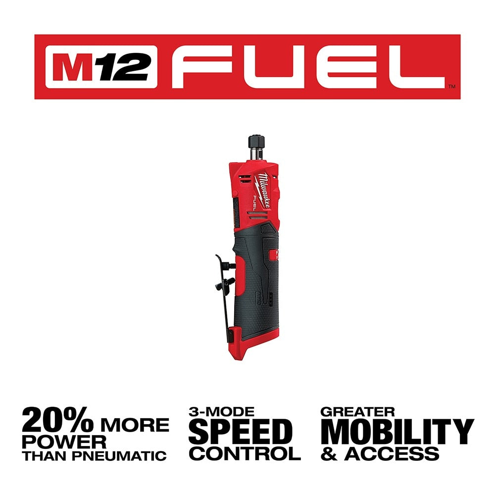 Milwaukee 2486-20 M12 FUEL Straight Die Grinder - 3