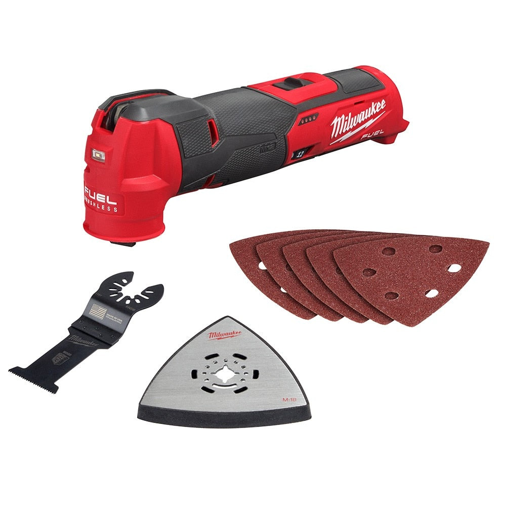Milwaukee 2526-80 M12 FUEL Oscillating Multi-Tool (Reconditioned) - 2