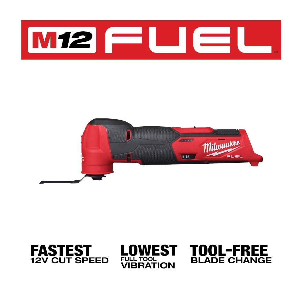 Milwaukee 2526-80 M12 FUEL Oscillating Multi-Tool (Reconditioned) - 4
