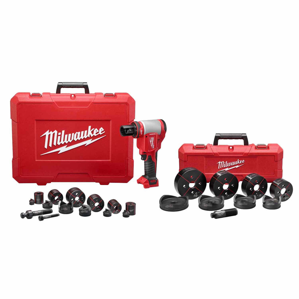 Milwaukee 2676-04 M18 FORCE LOGIC 10 Ton Knockout Tool 1/2" to 4"