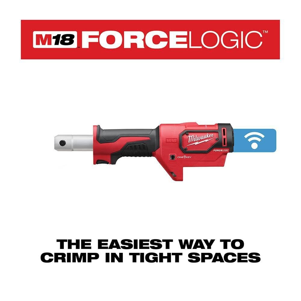 Milwaukee 2678-20 M18 FORCE LOGIC 6T Utility Crimper - 3