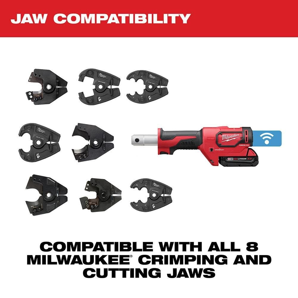Milwaukee 2678-20 M18 FORCE LOGIC 6T Utility Crimper - 4