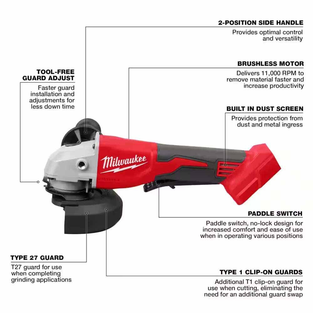 Milwaukee 2695-27SH M18 7-Tool Combo Kit - 7