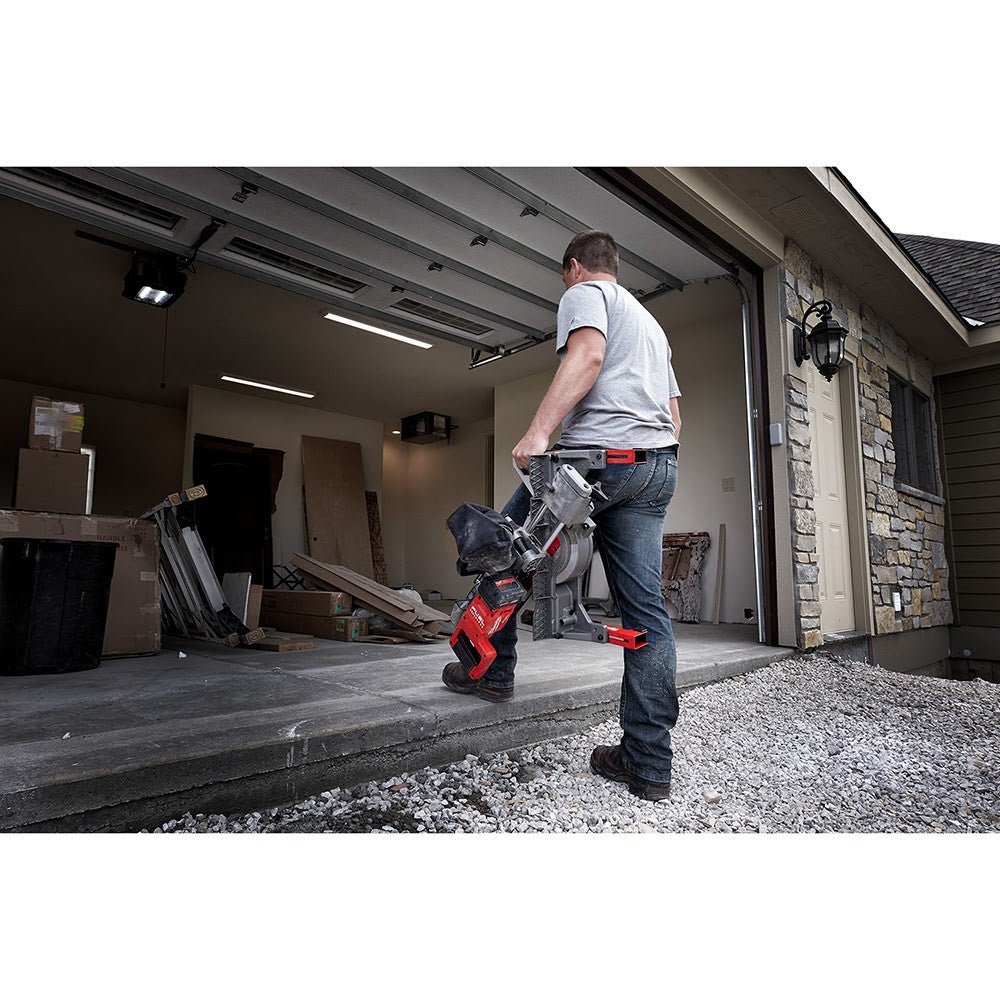 Milwaukee 2733-20 M18 FUEL 7-1/4" Dual Bevel Sliding Compound Miter Saw Bare Tool - 9