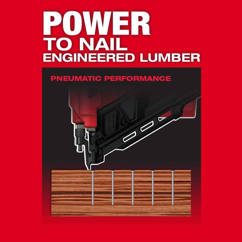 Milwaukee 2745-21 M18 FUEL™ 30 Degree Framing Nailer Kit - 7