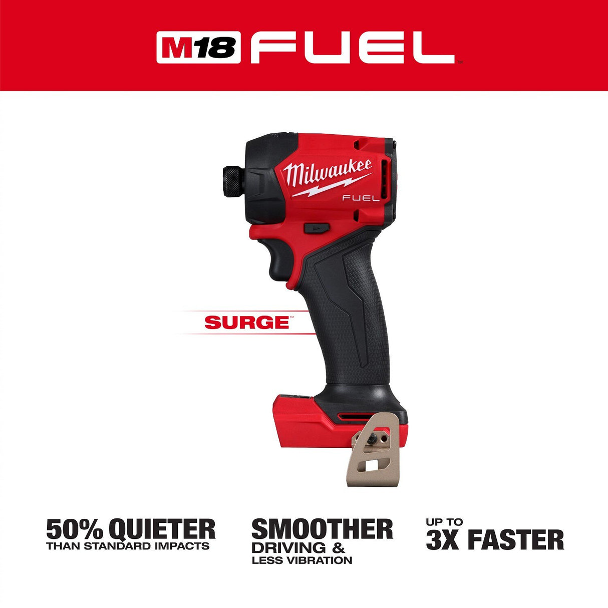Milwaukee 2761-20 M18 FUEL SURGE 1/4" Hex Hydraulic Driver - 2