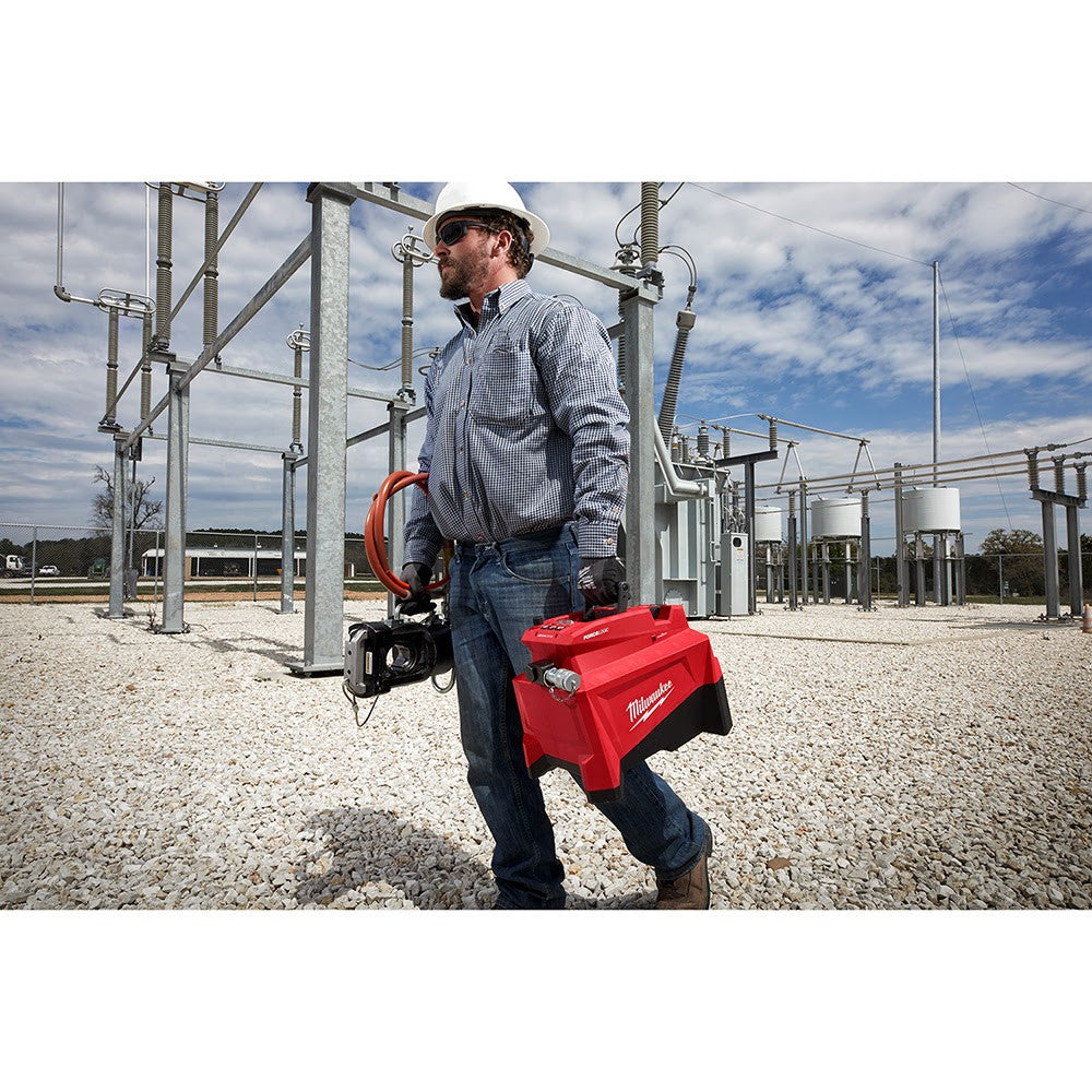 Milwaukee 2774-21HD M18 FORCE LOGIC 10,000psi Hydraulic Pump Kit - 8