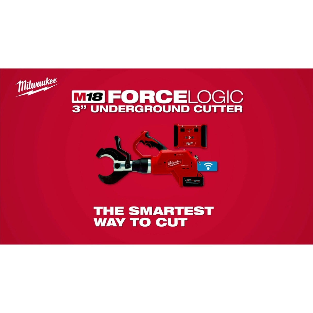 Milwaukee 2776-20 M18 FORCE LOGIC 3 in. Underground Cable Cutter, cordless hydraulic, cuts up to 1500 MCM Copper 15kV (Tool Only) - 5