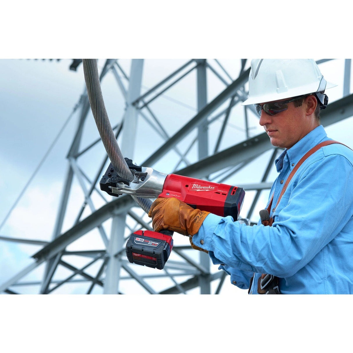 Milwaukee 2777-20 M18 FORCE LOGIC 1590 ACSR Cable Cutter Tool Only - 5