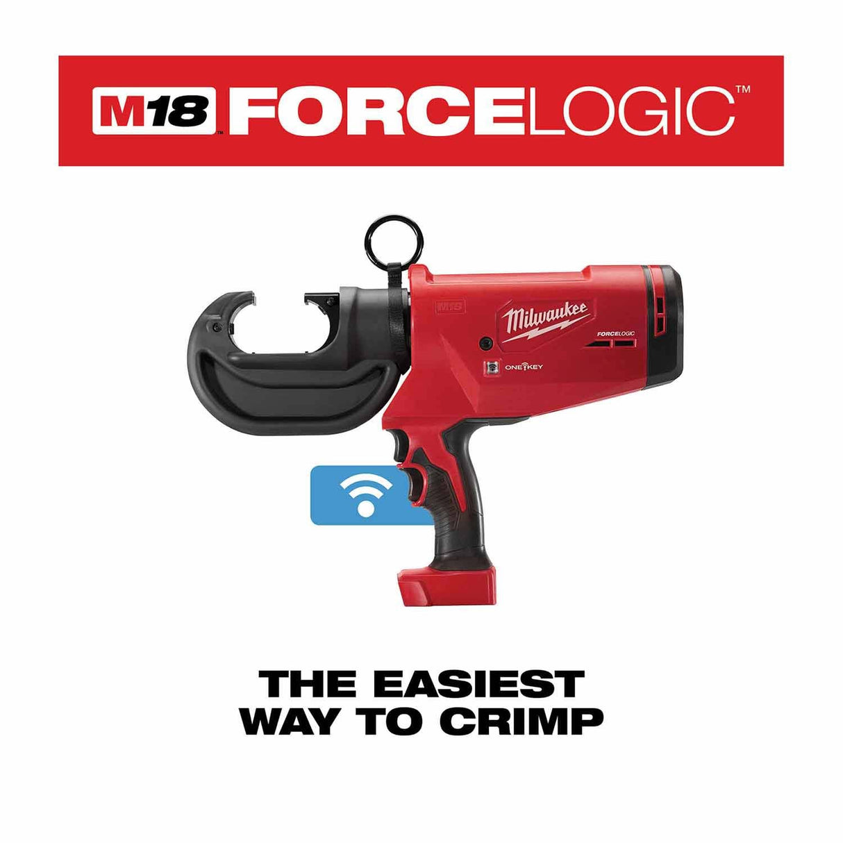 Milwaukee 2778-20 M18 FORCE LOGIC 12 Ton Utility Crimper (Tool Only) - 2