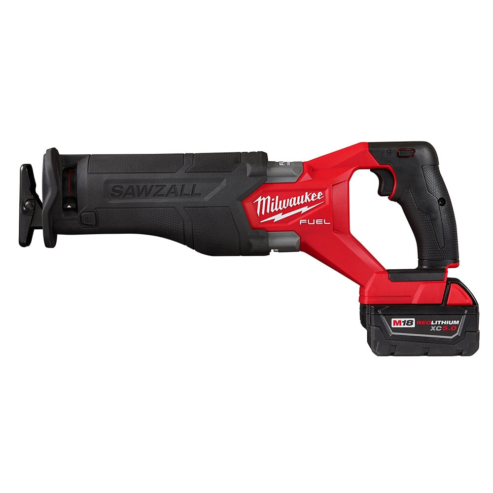 Milwaukee 2821-22 M18 FUEL™ SAWZALL® Recip Saw - 2 Battery XC5.0 Kit - 2