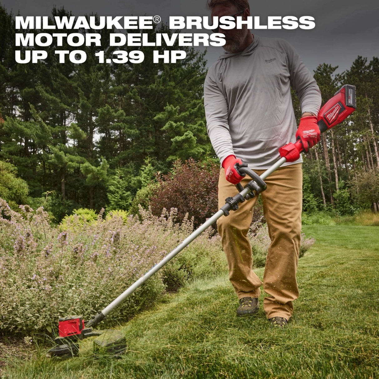 Milwaukee 2828-20E M18 Brushless String Trimmer Tool-Only, 16 in. Cutting Swath - 5