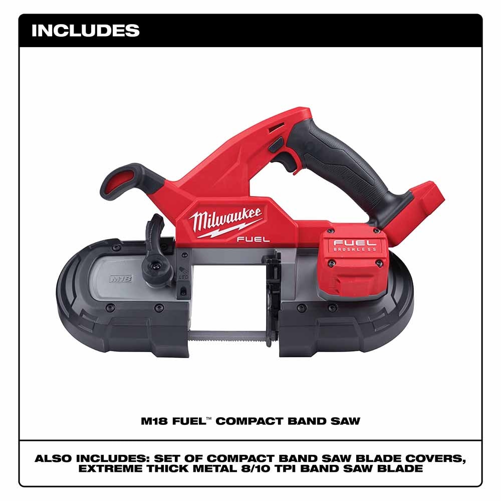 Milwaukee 2829-80 M18 FUEL Compact Band Saw Tool Only (Reconditioned) - 3