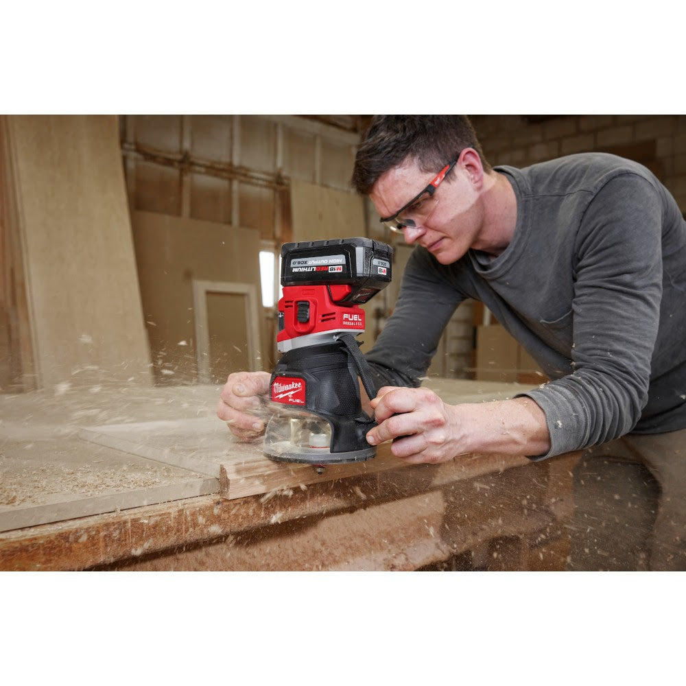 Milwaukee 2838-20 M18 FUEL 1/2" Router - 11
