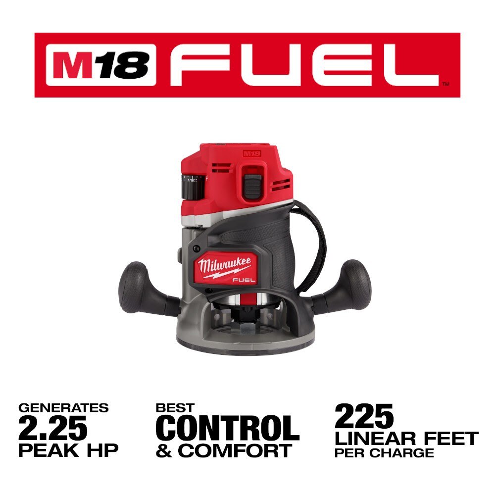 Milwaukee 2838-21 M18 FUEL 1/2" Router Kit - 3