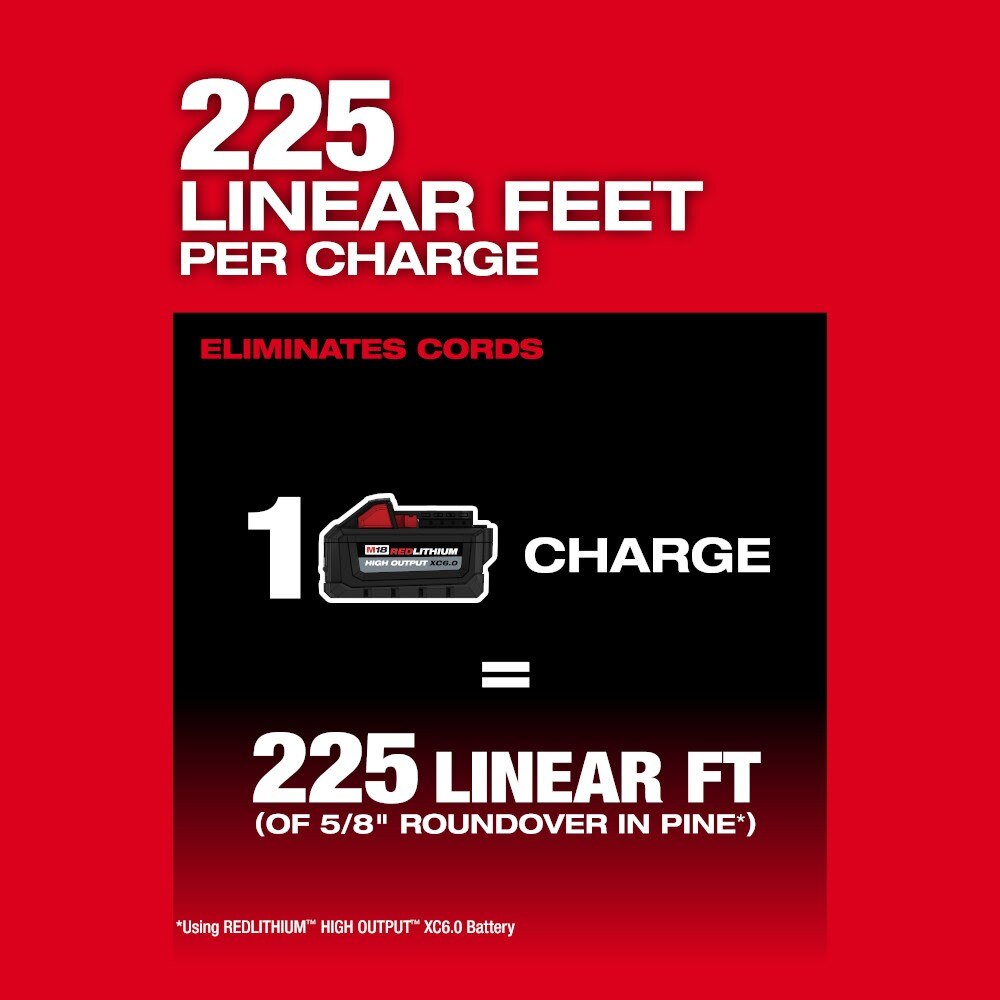 Milwaukee 2838-21 M18 FUEL 1/2" Router Kit - 8
