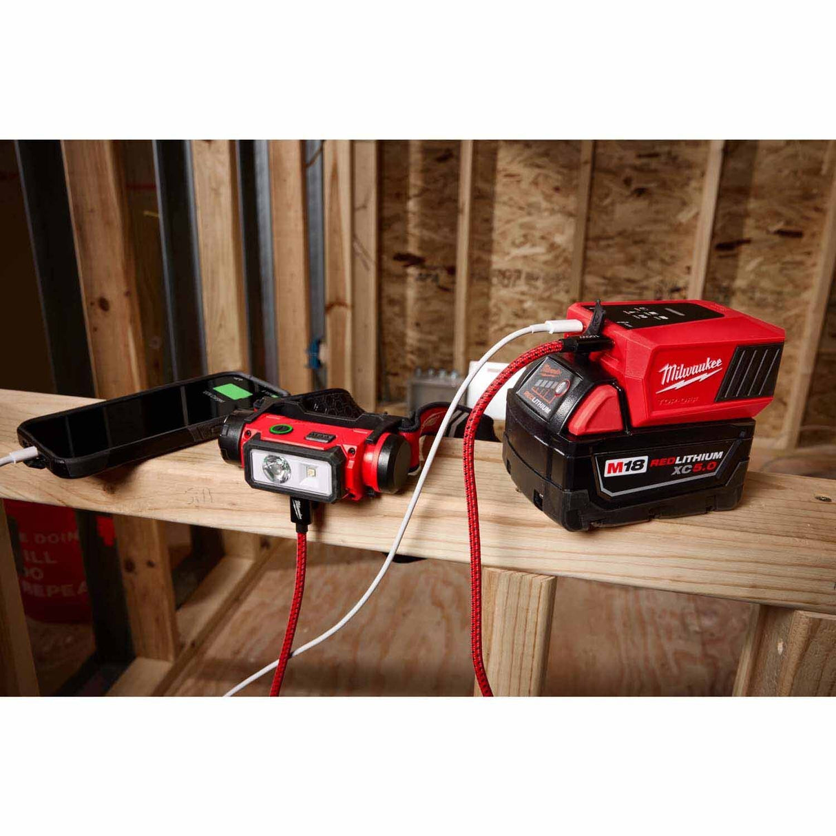 Milwaukee 2847-20 M18 TOP-OFF Charger & Power Supply - 5