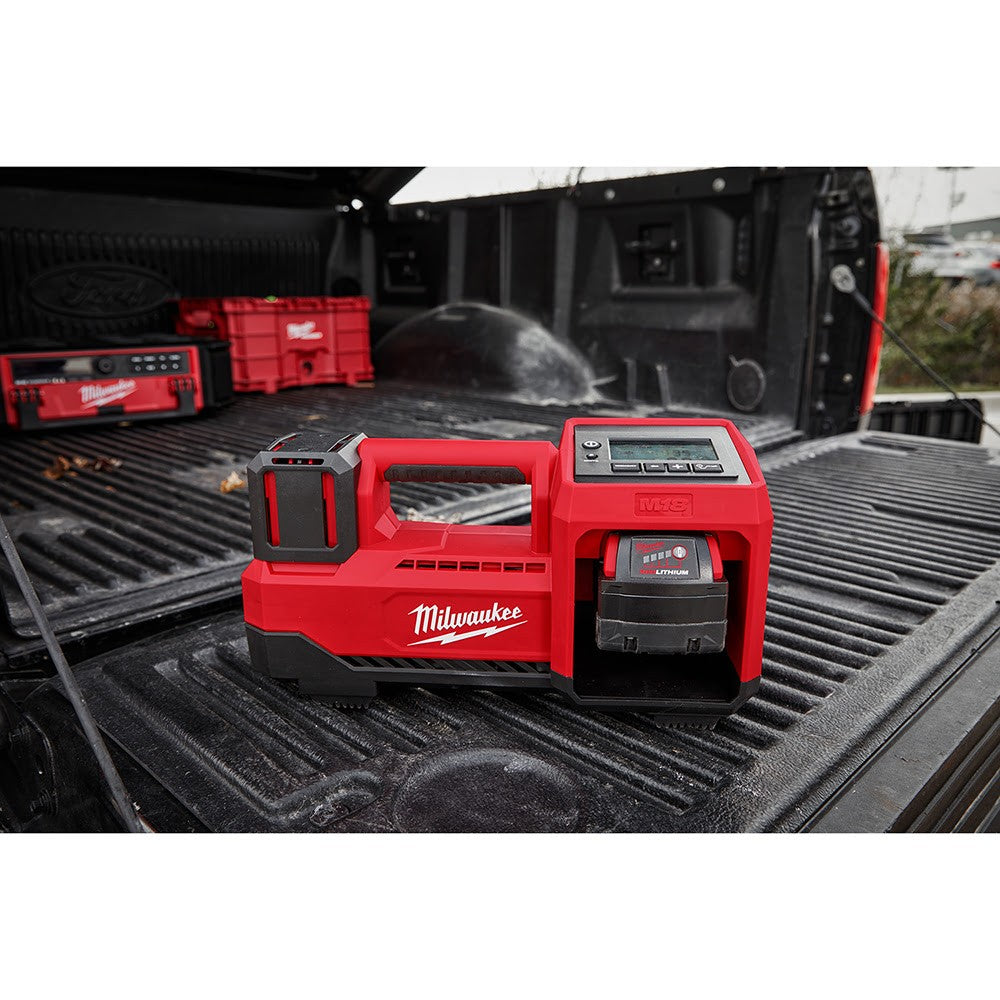 Milwaukee M18 Compact Tire Inflator, Tool Only (Reconditioned) - 11