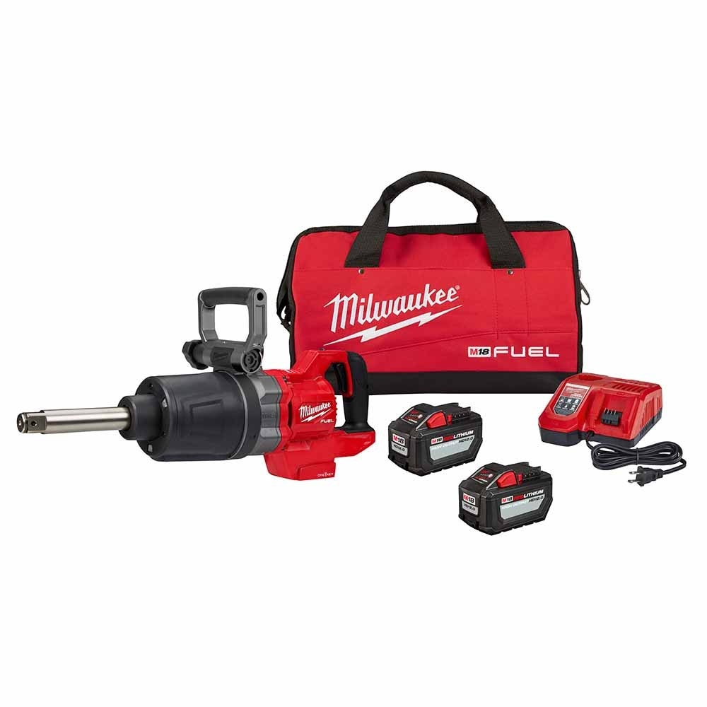 Milwaukee 2869-22HD M18 FUEL™ 1" D-Handle Ext. Anvil High Torque Impact Wrench w/ ONE-KEY™