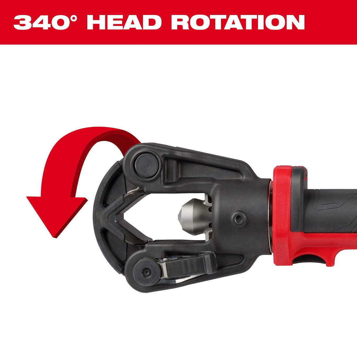 Milwaukee 2876-20 M18 FORCE LOGIC 11T Dieless Latched Linear Utility Crimper Tool Only - 5