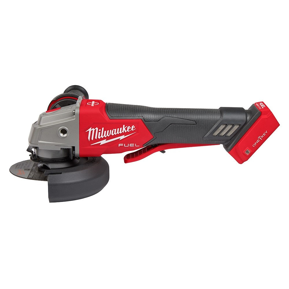 Milwaukee 2882-20 M18 FUEL™ 4-1/2" / 5" Braking Grinder w/ ONE-KEY™ Paddle Switch, No-Lock - 13