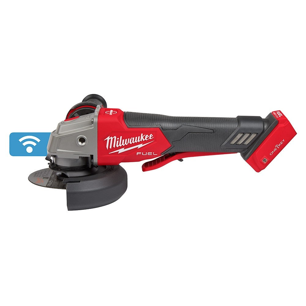 Milwaukee 2882-20 M18 FUEL™ 4-1/2" / 5" Braking Grinder w/ ONE-KEY™ Paddle Switch, No-Lock - 15