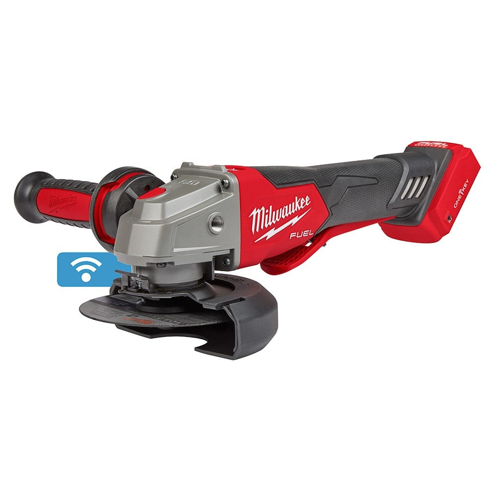 Milwaukee 2882-20 M18 FUEL™ 4-1/2" / 5" Braking Grinder w/ ONE-KEY™ Paddle Switch, No-Lock - 16