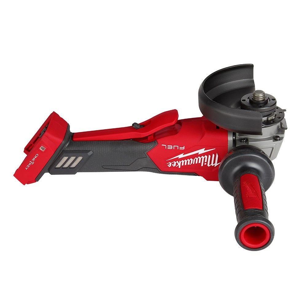 Milwaukee 2882-20 M18 FUEL™ 4-1/2" / 5" Braking Grinder w/ ONE-KEY™ Paddle Switch, No-Lock - 17