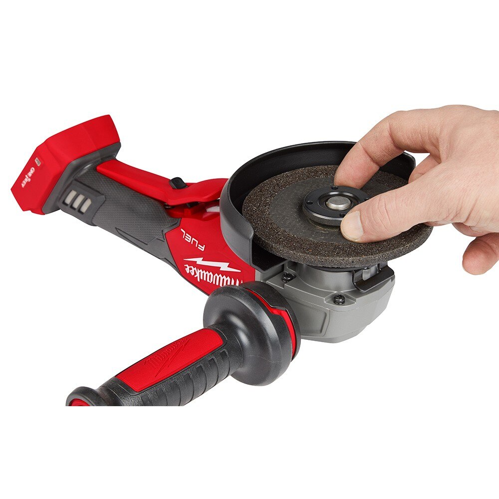 Milwaukee 2882-20 M18 FUEL™ 4-1/2" / 5" Braking Grinder w/ ONE-KEY™ Paddle Switch, No-Lock - 19