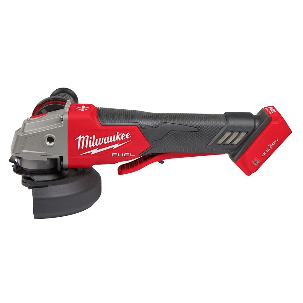Milwaukee 2882-20 M18 FUEL™ 4-1/2" / 5" Braking Grinder w/ ONE-KEY™ Paddle Switch, No-Lock - 5