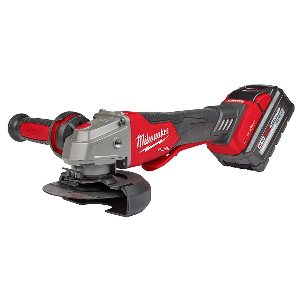 Milwaukee 2882-22 M18 FUEL™ 4-1/2" / 5" Braking Grinder w/ ONE-KEY™ Paddle Switch, No-Lock Kit - 10