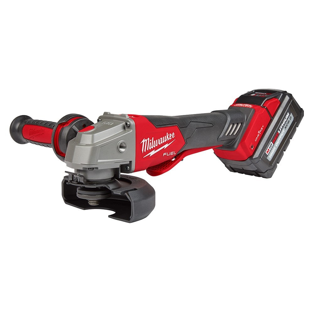 Milwaukee 2882-22 M18 FUEL™ 4-1/2" / 5" Braking Grinder w/ ONE-KEY™ Paddle Switch, No-Lock Kit - 6