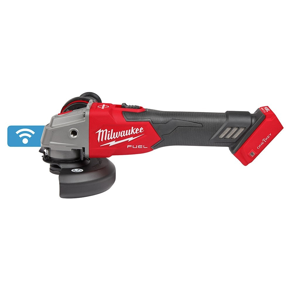 Milwaukee 2883-20 M18 FUEL™ 4-1/2" / 5" Braking Grinder w/ ONE-KEY™ Slide Switch, Lock-On - 3
