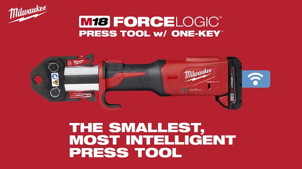 Milwaukee 2922-82 M18 FORCE LOGIC Press Tool w/ One-Key (Reconditioned) - 10