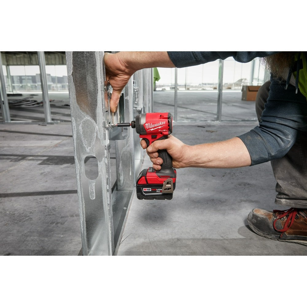 Milwaukee 2953-80 M18 FUEL 1/4" Hex Impact Driver Bare Tool (Reconditioned) - 13