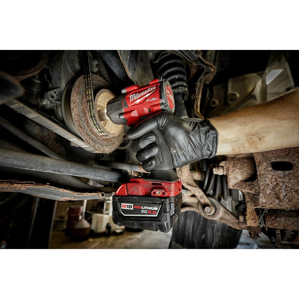 Milwaukee 2960-20 "M18 FUEL™ 3/8 " Mid-Torque Impact Wrench w/ Friction Ring Bare Tool " - 11