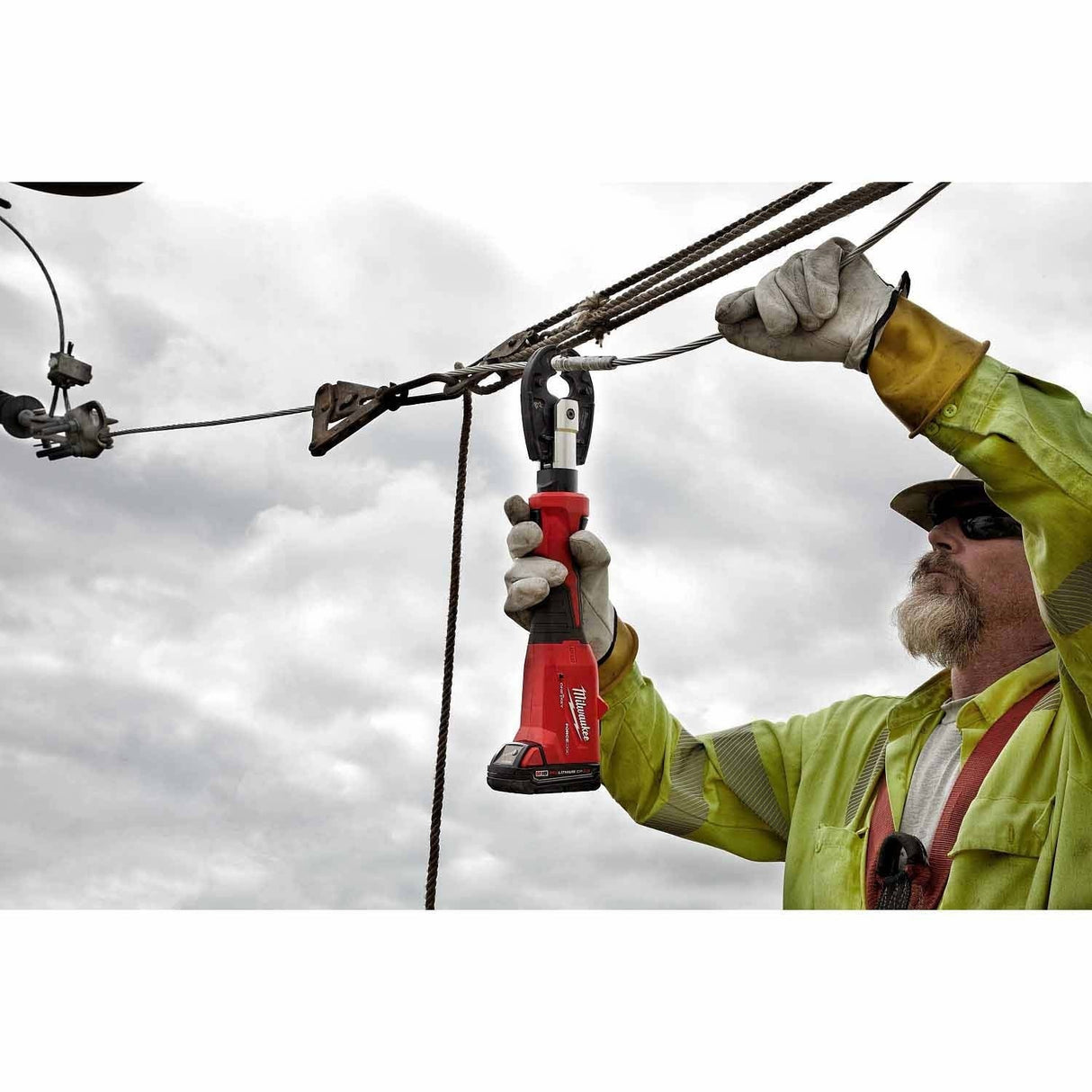 Milwaukee 2978-20BG M18 FORCE LOGIC 6T Linear Utility Crimper w/ BG-D3 Jaw - 11