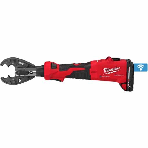 Milwaukee 2978-22O M18™ FORCE LOGIC™ 6T Linear Utility Crimper Kit w/ O-D3 Jaw (2978-220) - 3