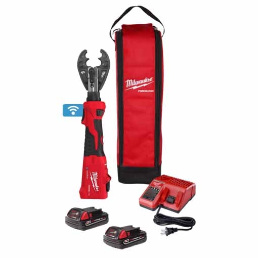 Milwaukee 2978-22O M18™ FORCE LOGIC™ 6T Linear Utility Crimper Kit w/ O-D3 Jaw (2978-220) - 7