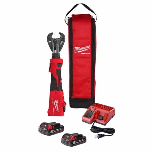 Milwaukee 2978-22 M18™ FORCE LOGIC™ 6T Linear Utility Crimper Kit w/ Snub Nose Jaw - 6
