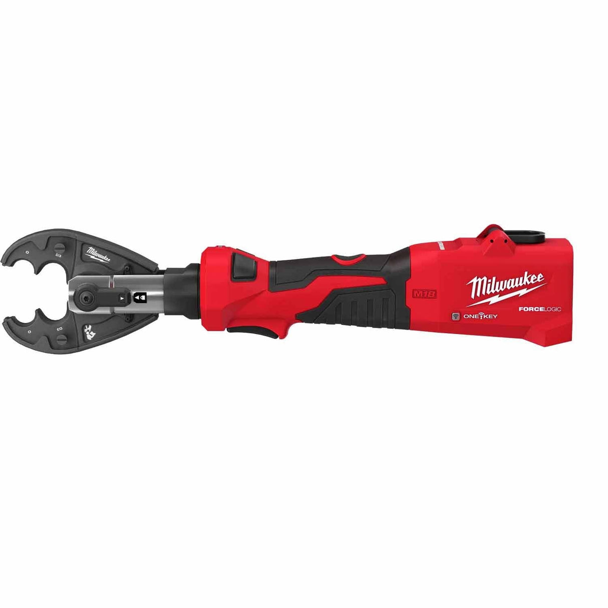 Milwaukee 2978-OCUT M18 FORCE LOGIC 6T Linear Utility Crimper w/ O-D3 Jaw & Cutting Jaws
