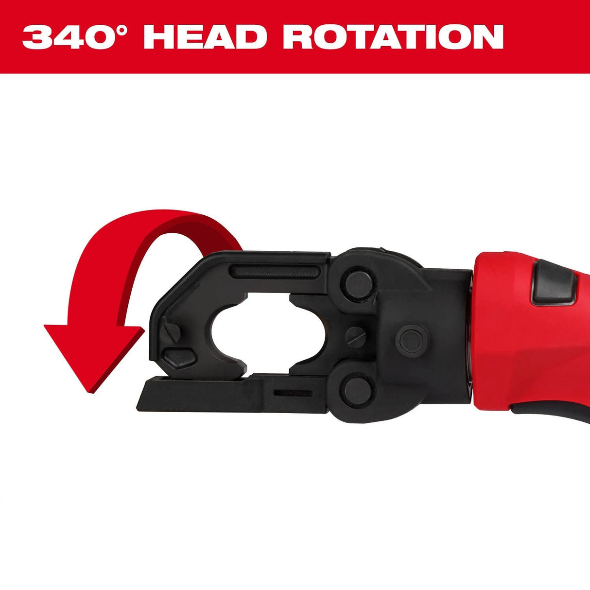 Milwaukee 2979-20 M18 FORCE LOGIC 6T Latched Linear Utility Crimper Tool Only (No Battery) - 5