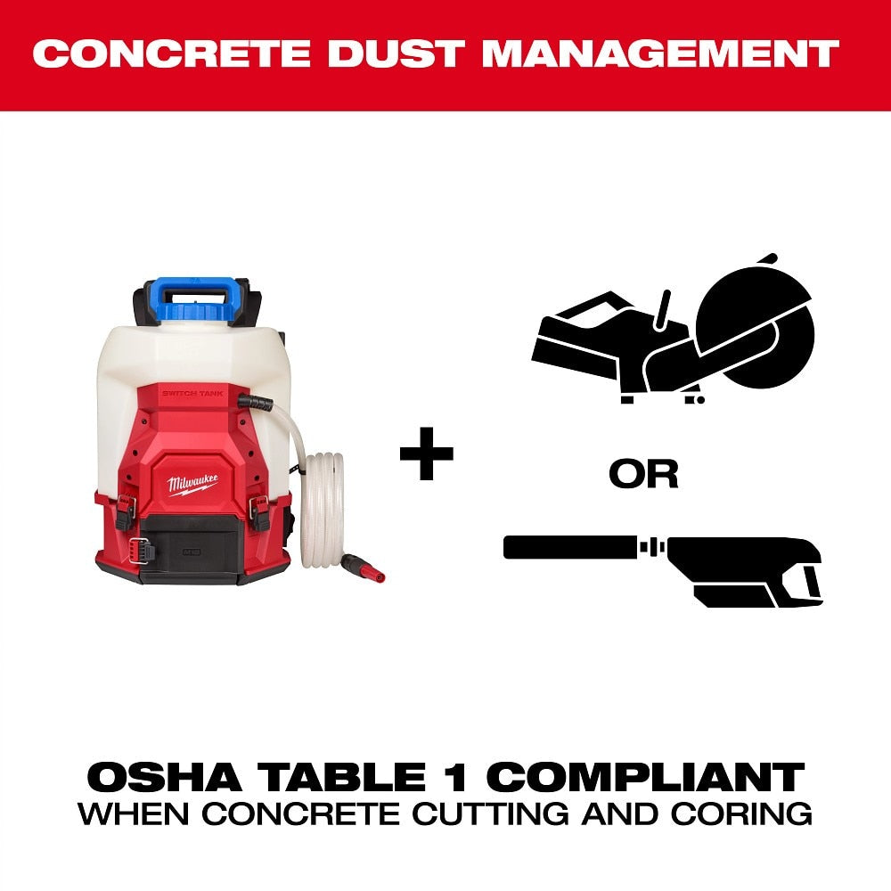 Milwaukee 3019-21WS M18 4-Gallon Water Supply Kit w/ SWITCH TANK - 9