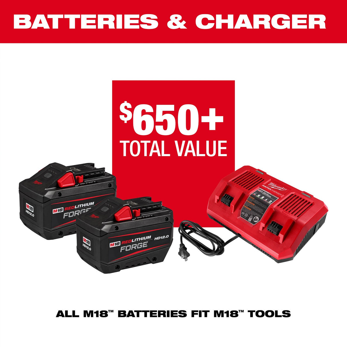 Milwaukee 3036-22HD M18 FUEL 21" Auger Propelled Dual Battery Single Stage Snow Blower Kit - 6