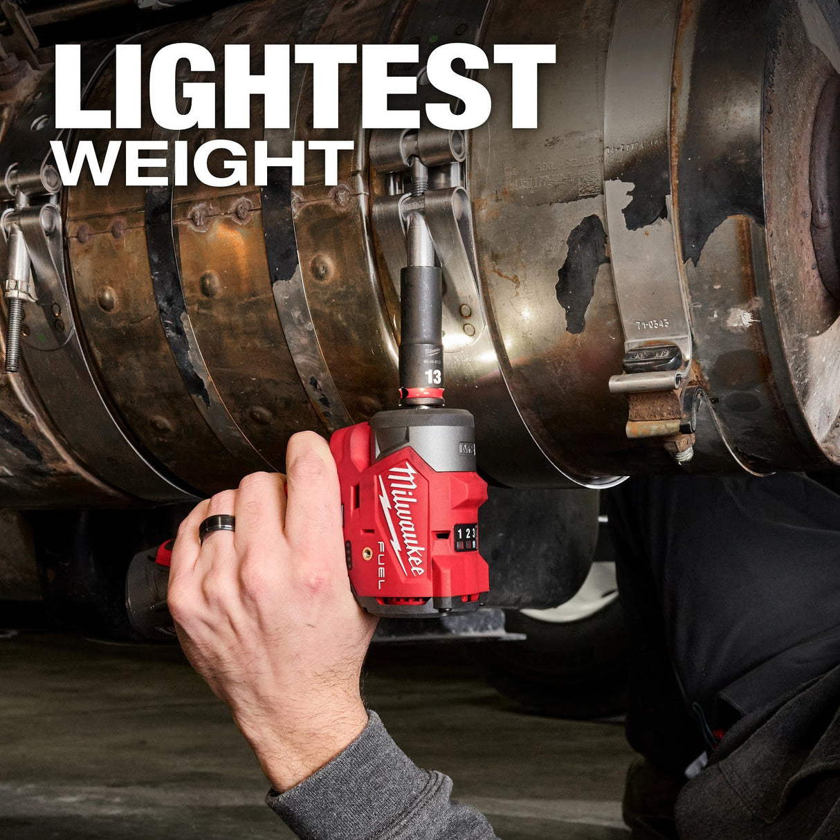 Milwaukee 3049-22 M12 FUEL 3/8" Subcompact Impact Wrench Kit with Friction Ring - 7