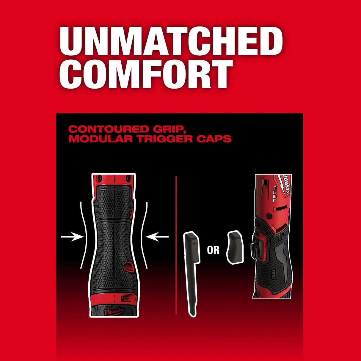 Milwaukee 3053-20 M12 FUEL 3/8 Inch Cordless Ratchet Bare Tool (No Battery or Charger) - 7