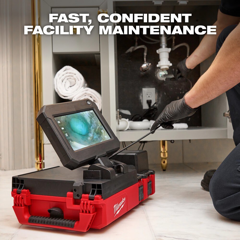 Milwaukee 3154-20 M12 75' Drain Camera w/ PACKOUT Compatibility - 4