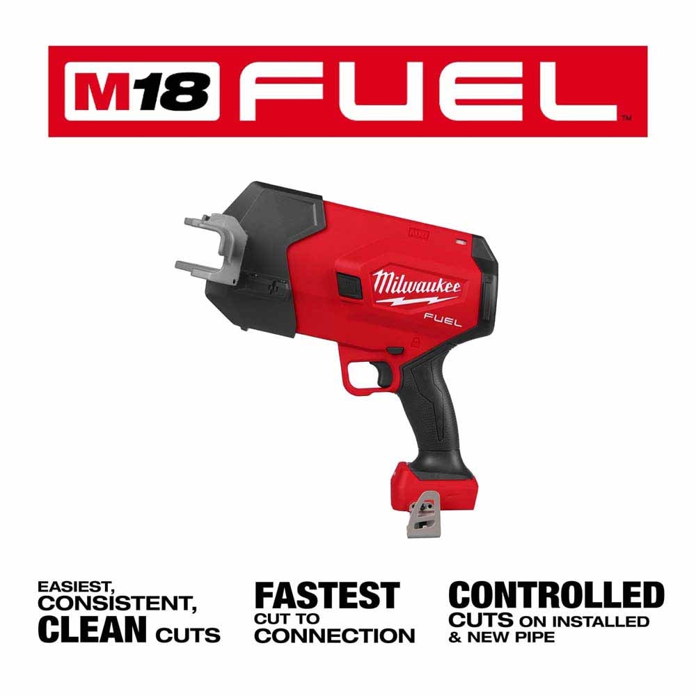 Milwaukee 3469-20 M18 FUEL ½”-1” Steel Pipe Cutter - 6