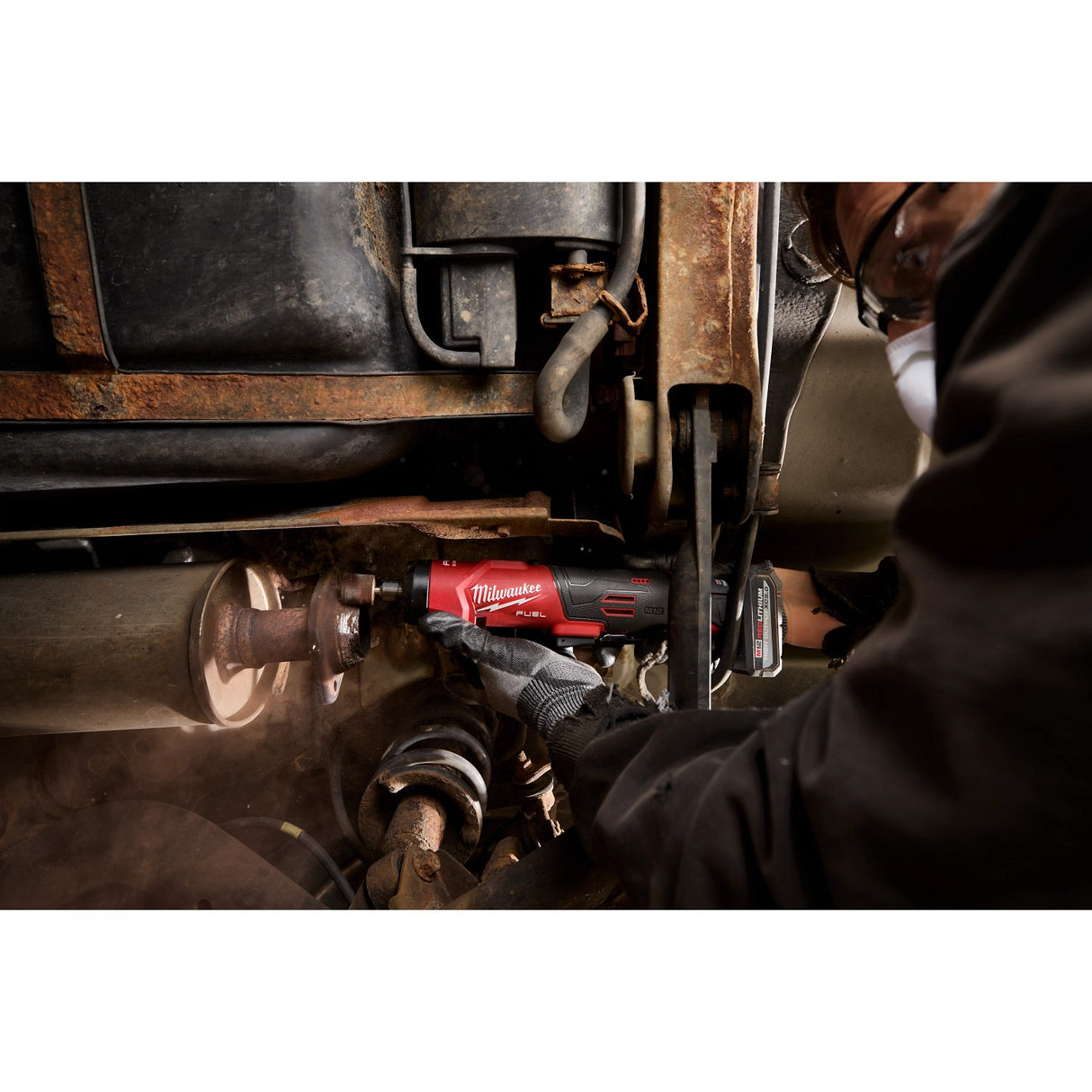 Milwaukee 3486-20 M12 Fuel 1/4" Cordless Brushless Straight Die Grinder Bare Tool - 9